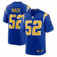 Los Angeles Chargers Khalil Mack Men's Nike Royal Alternate Game Jersey