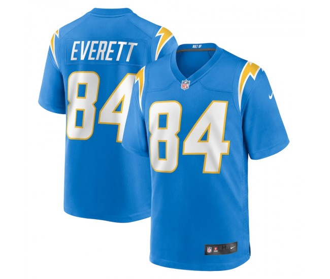 Los Angeles Chargers Gerald Everett Men's Nike Powder Blue Game Jersey