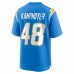 Los Angeles Chargers Hunter Kampmoyer Men's Nike Powder Blue Player Game Jersey