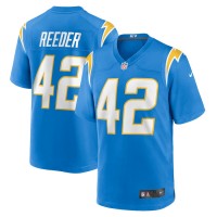 Los Angeles Chargers Troy Reeder Men's Nike Powder Blue Game Jersey