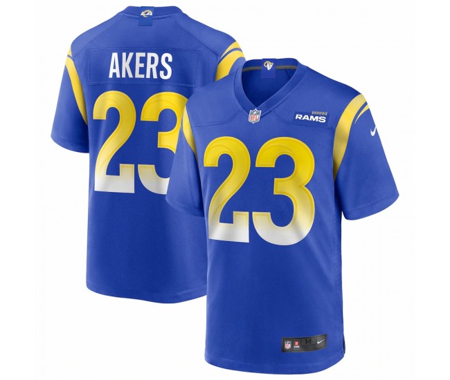 Los Angeles Rams Cam Akers Men's Nike Royal Player Game Jersey