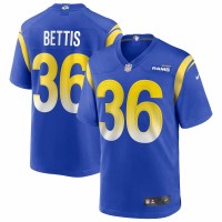 Los Angeles Rams Jerome Bettis Men's Nike Royal Game Retired Player Jersey