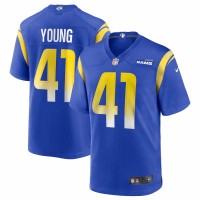 Los Angeles Rams Kenny Young Men's Nike Royal Game Jersey