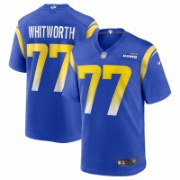 Los Angeles Rams Andrew Whitworth Men's Nike Royal Game Jersey