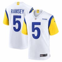 Los Angeles Rams Jalen Ramsey Men's Nike White Alternate Game Jersey