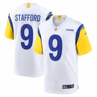 Los Angeles Rams Matthew Stafford Men's Nike White Alternate Player Game Jersey