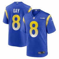 Los Angeles Rams Matt Gay Men's Nike Royal Game Jersey