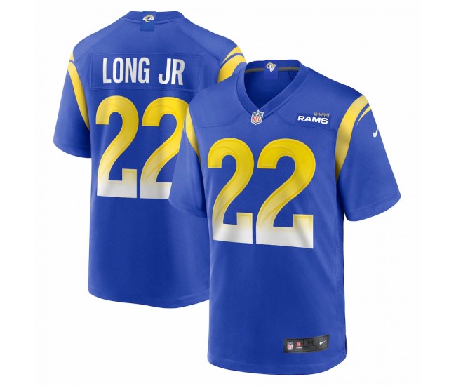 Los Angeles Rams David Long Jr. Men's Nike Royal Game Player Jersey