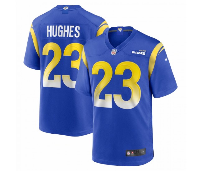 Los Angeles Rams JuJu Hughes Men's Nike Royal Game Player Jersey