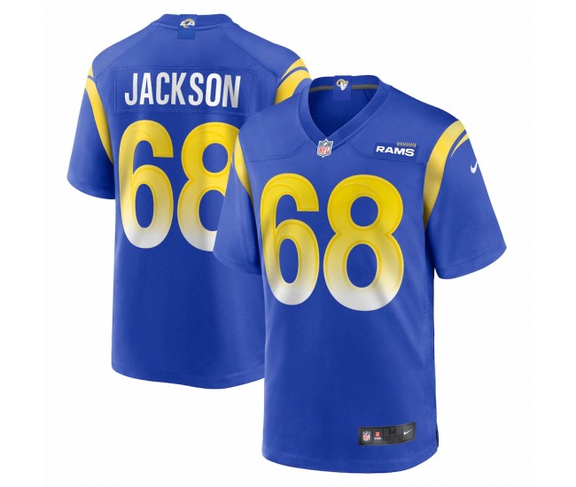 Los Angeles Rams AJ Jackson Men's Nike Royal Game Jersey
