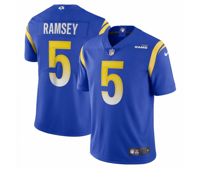 Los Angeles Rams Jalen Ramsey Men's Nike Royal Team Vapor Limited Jersey