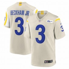 Los Angeles Rams Odell Beckham Jr. Men's Nike Bone Game Jersey