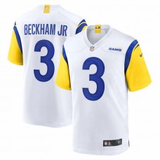 Los Angeles Rams Odell Beckham Jr.Men's Nike White Alternate Game Jersey