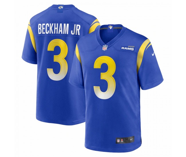 Los Angeles Rams Odell Beckham Jr.Men's Nike Royal Game Jersey