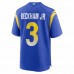 Los Angeles Rams Odell Beckham Jr. Men's Nike Royal Super Bowl LVI Game Patch Jersey