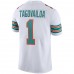 Miami Dolphins Tua Tagovailoa Men's Nike White 2nd Alternate Vapor Limited Jersey