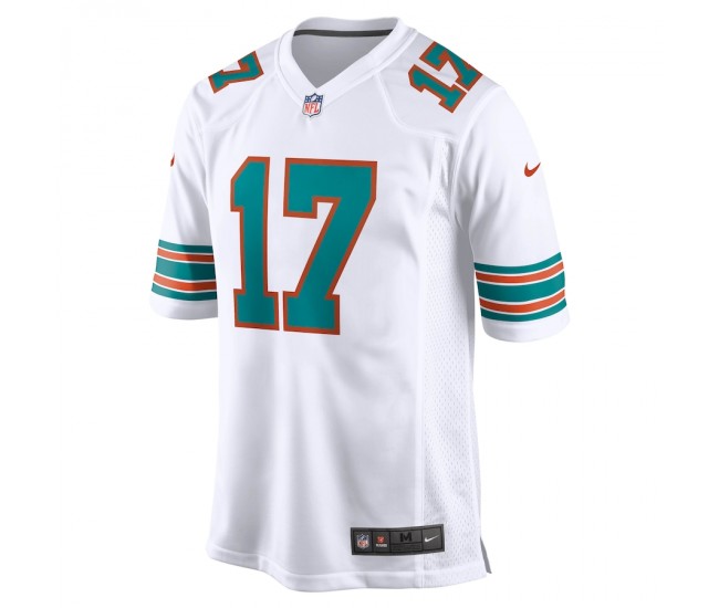 Miami Dolphins Jaylen Waddle Men's Nike White Game Jersey