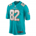 Miami Dolphins Cethan Carter Men's Nike Aqua Game Jersey
