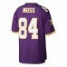Minnesota Vikings Randy Moss Men's Mitchell & Ness Purple Retired Player Legacy Replica Jersey