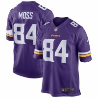 Minnesota Vikings Randy Moss Men's Nike Purple Retired Player Game Jersey