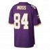 Minnesota Vikings Randy Moss Men's Mitchell & Ness Purple Big & Tall 1998 Retired Player Replica Jersey