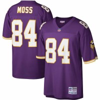 Minnesota Vikings Randy Moss Men's Mitchell & Ness Purple Legacy Replica Jersey