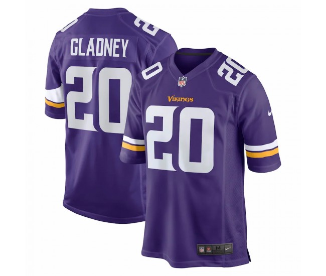 Minnesota Vikings Jeff Gladney Men's Nike Purple Game Jersey