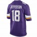 Minnesota Vikings Justin Jefferson Men's Nike Purple Player Game Jersey