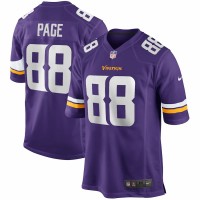 Minnesota Vikings Alan Page Men's Nike Purple Game Retired Player Jersey