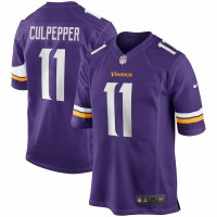 Minnesota Vikings Daunte Culpepper Men's Nike Purple Game Retired Player Jersey