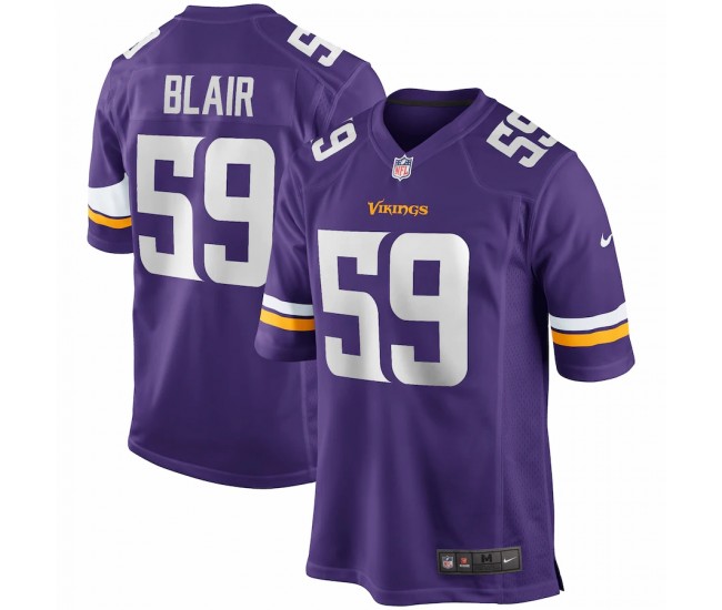Minnesota Vikings Matt Blair Men's Nike Purple Game Retired Player Jersey