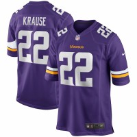 Minnesota Vikings Paul Krause Men's Nike Purple Game Retired Player Jersey