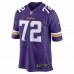 Minnesota Vikings Ezra Cleveland Men's Nike Purple Game Jersey