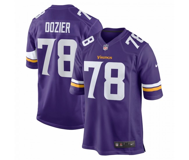 Minnesota Vikings Dakota Dozier Men's Nike Purple Game Jersey