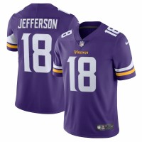 Minnesota Vikings Justin Jefferson Men's Nike Purple Vapor Limited Jersey