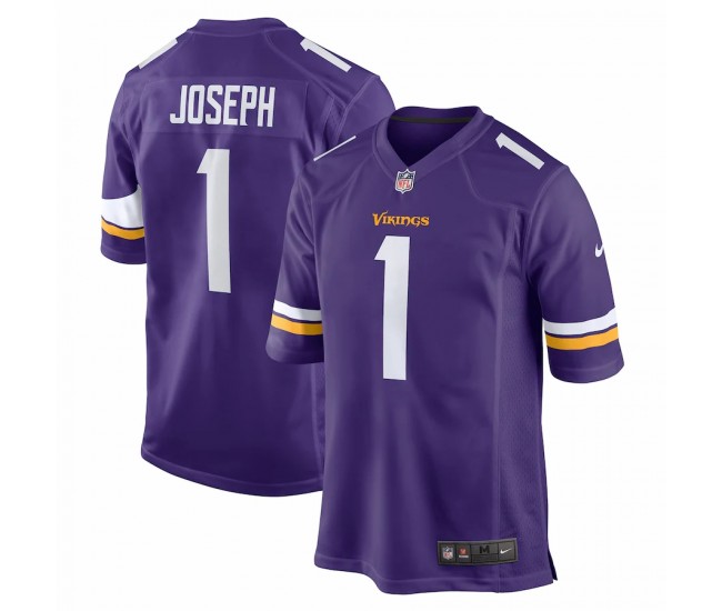 Minnesota Vikings Greg Joseph Men's Nike Purple Game Jersey