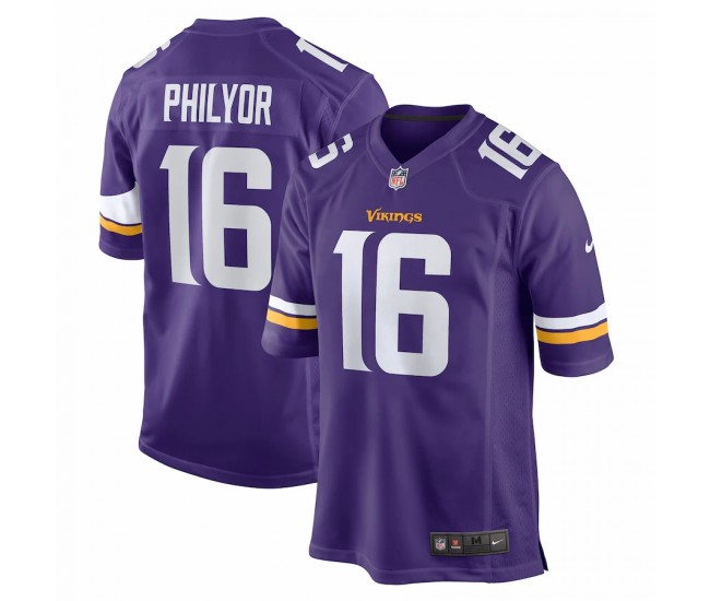 Minnesota Vikings Whop Philyor Men's Nike Purple Game Jersey