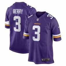 Minnesota Vikings Jordan Berry Men's Nike Purple Game Jersey