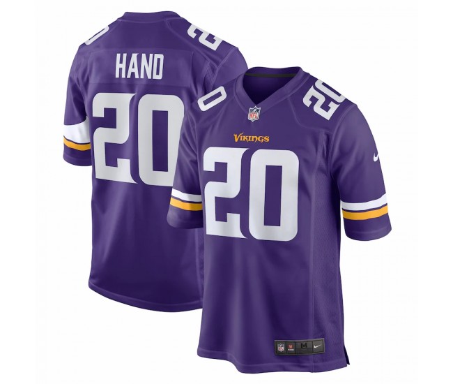 Minnesota Vikings Harrison Hand Men's Nike Purple Player Game Jersey