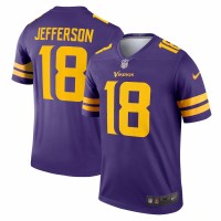Minnesota Vikings Justin Jefferson Men's Nike Purple Alternate Legend Jersey
