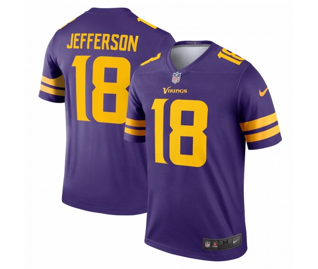 Minnesota Vikings Justin Jefferson Men's Nike Purple Alternate Legend Jersey