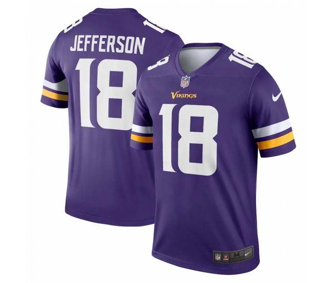 Minnesota Vikings Justin Jefferson Men's Nike Purple Legend Jersey