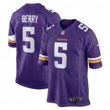Minnesota Vikings Jordan Berry Men's Nike Purple Player Game Jersey