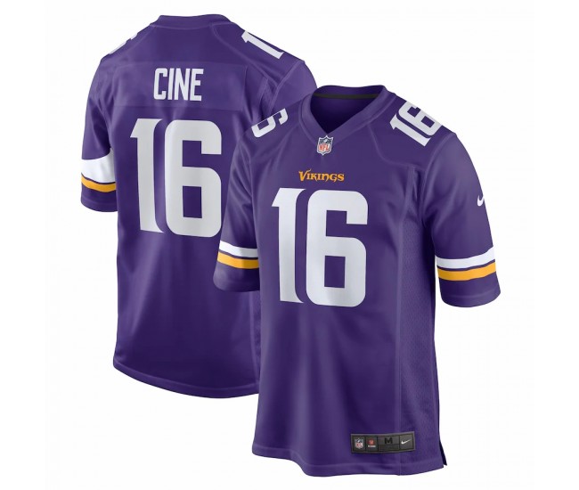 Minnesota Vikings Lewis Cine Men's Nike Purple 2022 NFL Draft First Round Pick Game Jersey