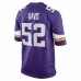 Minnesota Vikings Wyatt Davis Men's Nike Purple Player Game Jersey
