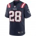 New England Patriots Curtis Martin Men's Nike Navy Game Retired Player Jersey