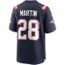 New England Patriots Curtis Martin Men's Nike Navy Game Retired Player Jersey
