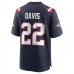New England Patriots Cody Davis Men's Nike Navy Game Jersey