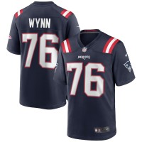 New England Patriots Isaiah Wynn Men's Nike Navy Game Jersey