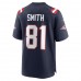 New England Patriots Jonnu Smith Men's Nike Navy Game Jersey